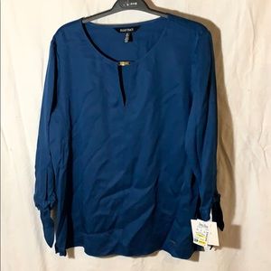 Navy blouse